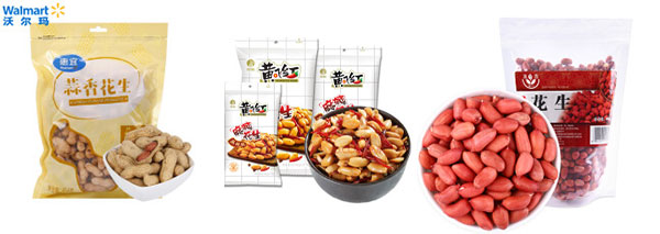 花生米包裝生產(chǎn)流水線，自動(dòng)化花生米生產(chǎn)流水線設(shè)備 