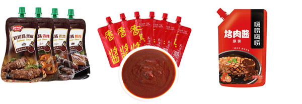 全自動(dòng)化燒烤醬包裝生產(chǎn)線